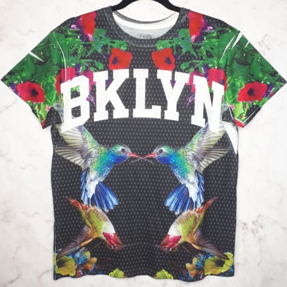 Floral Jersey Print T Shirt - Picture 1 of 7